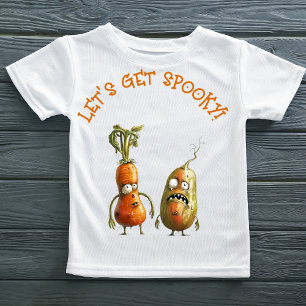 Funny zombie vegetables Halloween T-Shirt