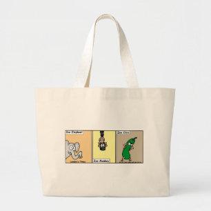 Funny Zoo/Animal Cartoon Gifts & Collectibles Large Tote Bag