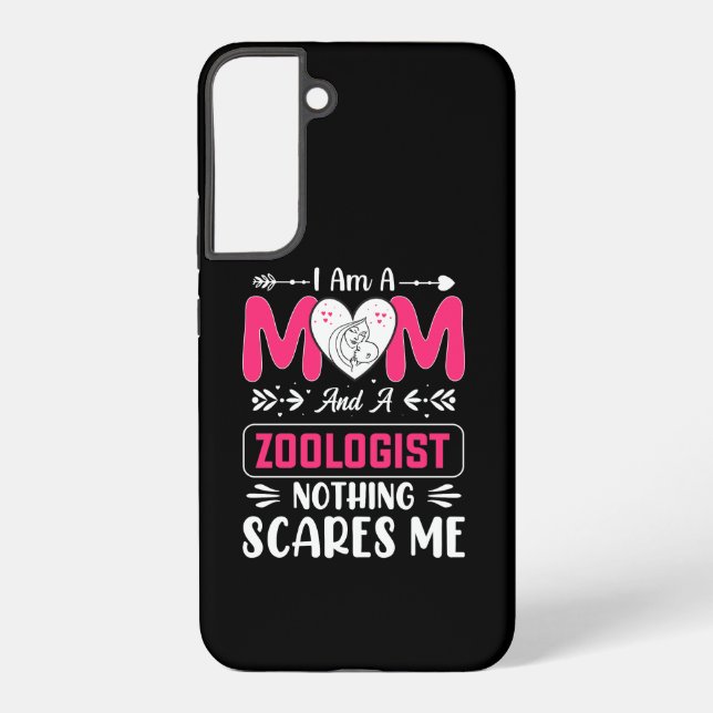 Funny Zoologist Mum, Zoologist Mum Samsung Galaxy S22+ Case (Back)
