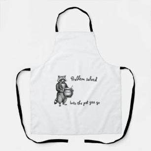 FunnyCooking Apron for Chefs All-Over Print Apron
