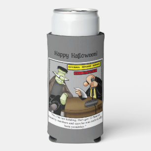 FunnyHalloween Humour Can Cooler Gift