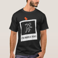 FunnyI M Under A Tack Attack Funny Stick Figure