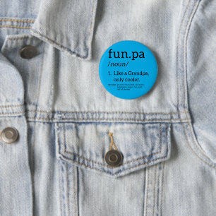 Funpa Like A Grandpa Only Cooler 6 Cm Round Badge