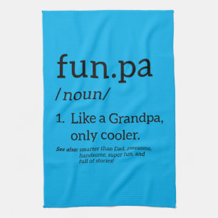 Funpa Like A Grandpa Only Cooler Tea Towel
