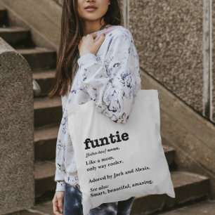 Funtie Definition - Customizable Tote Bag