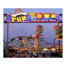 Funtown Pier in Lights