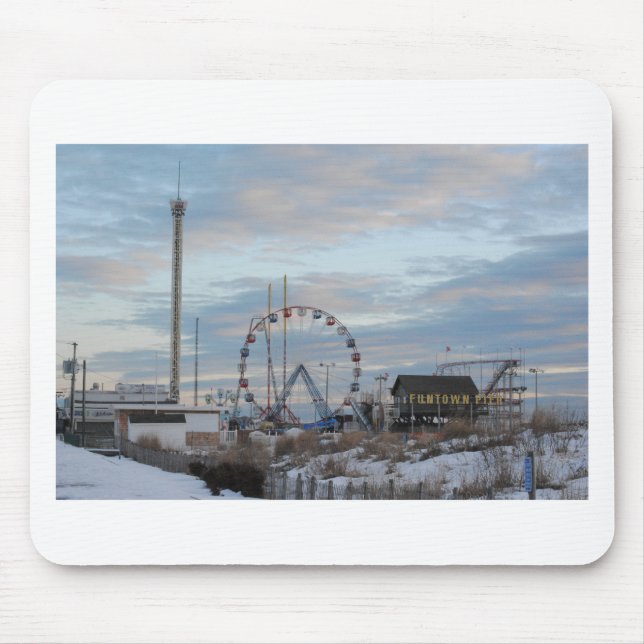 Funtown Pier Seaside Heights Mouse Pad (Front)