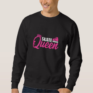 Funy Roller Skate For Girls Women Roller Skating P Sweatshirt