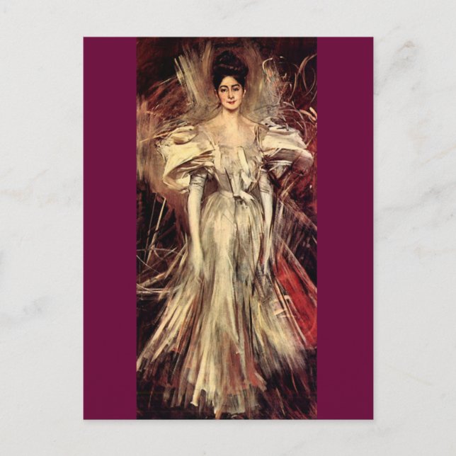 Fuochi d'artificio - Boldini Postcard (Front)