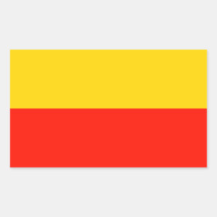 FUOR Warsaw Flag Rectangular Sticker