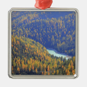 Fuorn Pass Metal Ornament