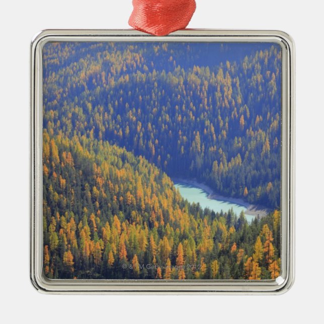 Fuorn Pass Metal Ornament (Front)