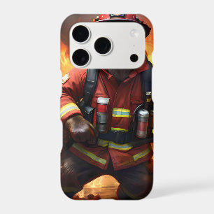 **"Fur and Flames: The Otter Fireman’s Backburning