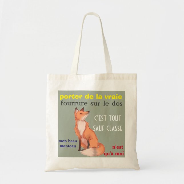 fur anti-trade bag (Front)