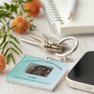 Fur Baby Healing & Strength Message Key Ring