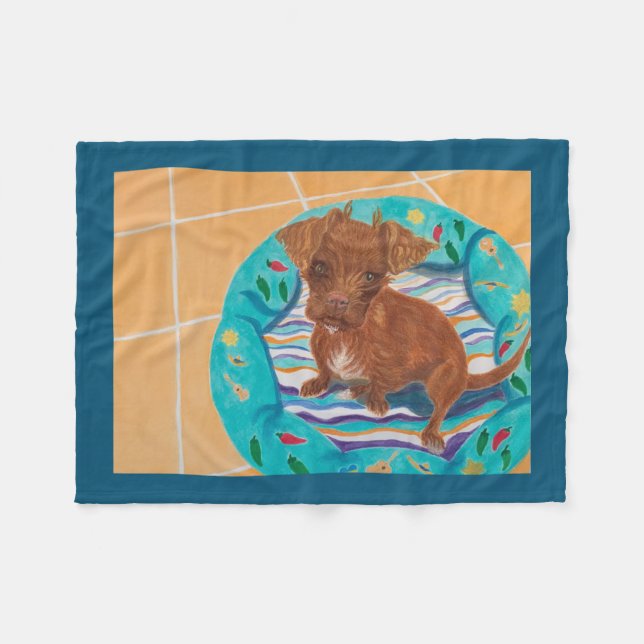 Fur Baby’s Fleece Blanket (Front (Horizontal))