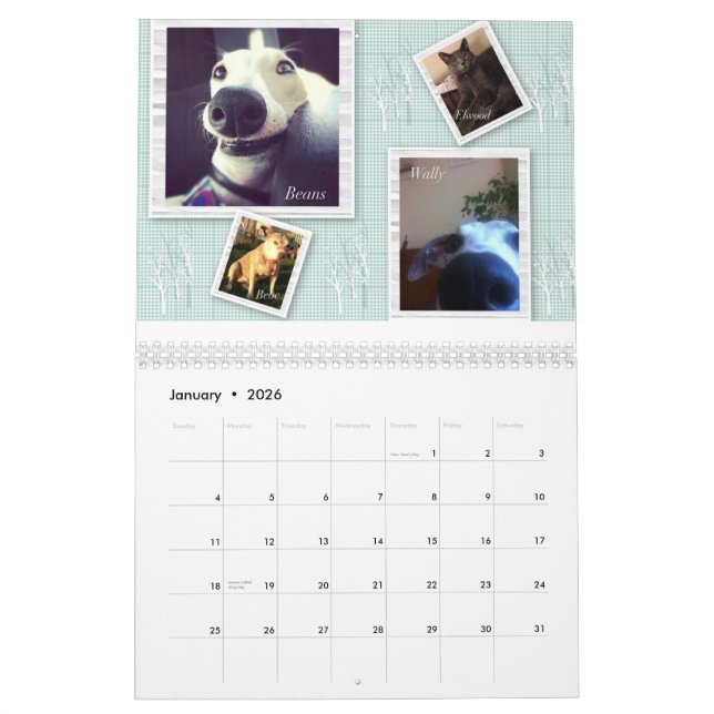 Fur Buds 2015 Calendar (Jan 2026)