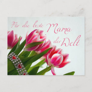 Für die beste Mama der Welt Postcard