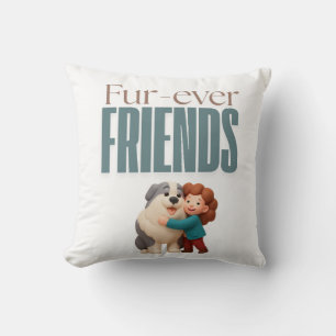 Fur‑ever Friends Cushion
