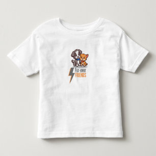 Fur-ever Friends – Cute Dog & Cat Besties Tee 