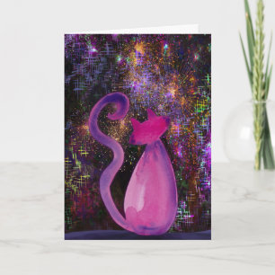 Fur-Ever in Our Hearts Cat Sympathy Card