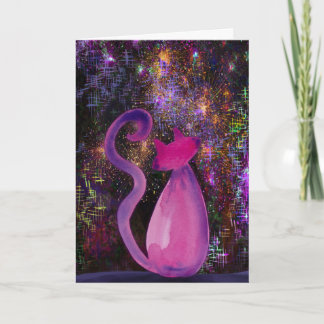 Fur-Ever in Our Hearts Cat Sympathy Card