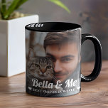 Fur-ever Love Photo Dog or Cat Lover Mug<br><div class="desc">Wrap yourself in warmth and memories with the Fur-ever Love Photo Collage Mug, designed especially for dog and cat lovers. Featuring a customisable layout where you can showcase your favourite pet photos, creating a heartwarming tribute to your furry companion. The mug is adorned with a subtle paw print overlay, adding...</div>