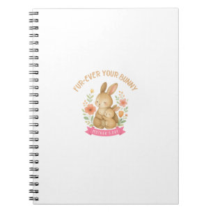 Fur-ever Your Bunny Mother's Day Notebook