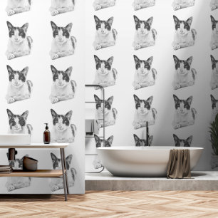 Fur Halftone Wallpaper