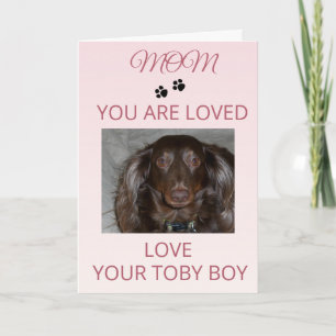 Fur-Kid Love Mother's Day Card