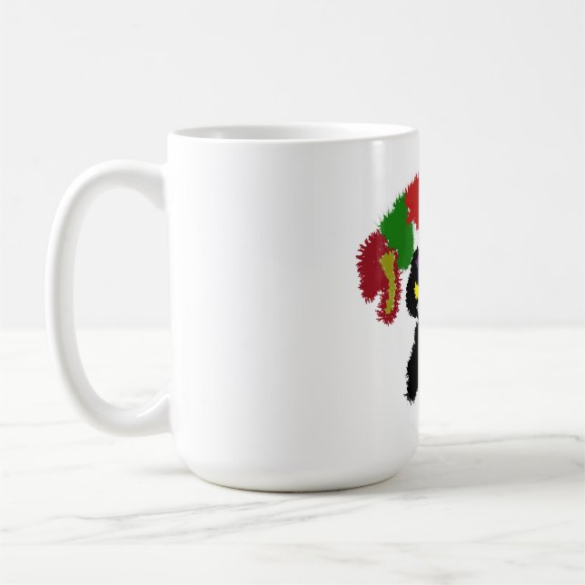 Fur Kitten Autumn  Coffee Mug (Left)