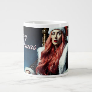 Fur & Leather Diva – Merry Christmas Large Coffee Mug