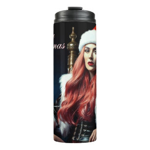 Fur & Leather Diva – Merry Christmas Thermal Tumbler