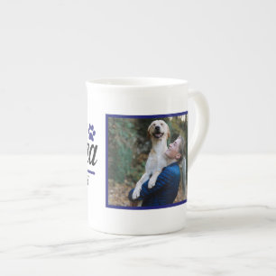 Fur Mama Custom Pet Photo Bone China Mug