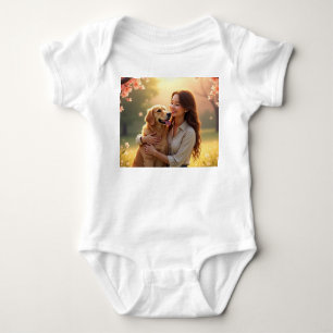 Fur Mama – Forever Proud Pet Mum Design Baby Bodysuit