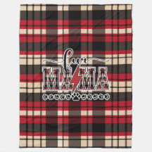 Fur Mama Plaid 