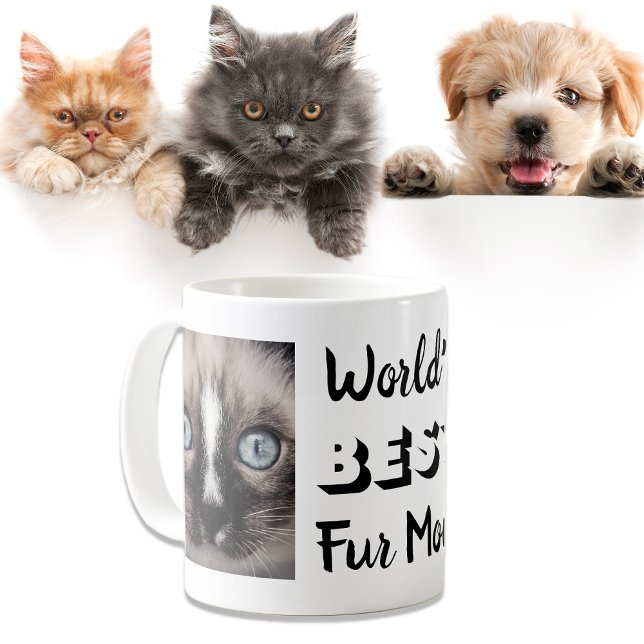 Fur Mum Personalised Photos Coffee Mug (Creator Uploaded)