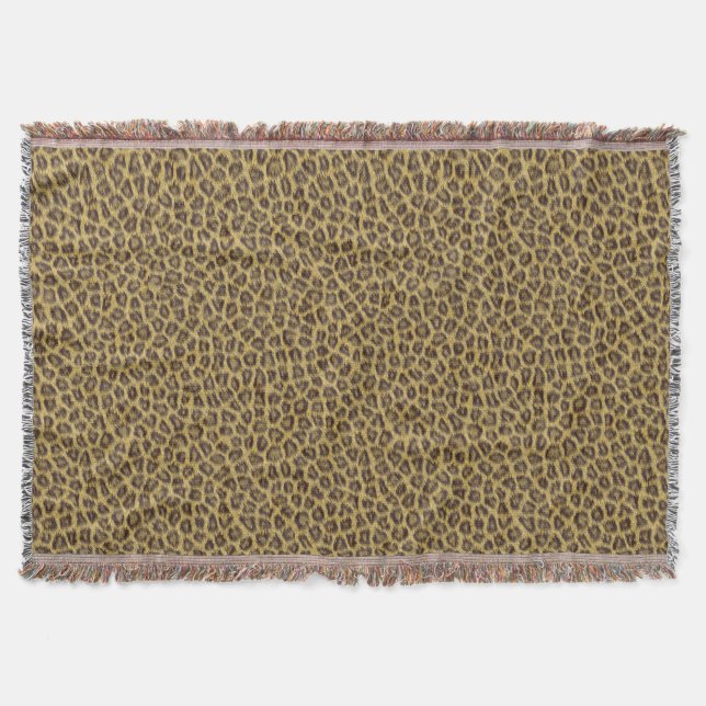 Fur texture throw blanket (Front)