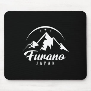 Furano Japan Ski Resort Skiing Snowboarding Mouse Pad