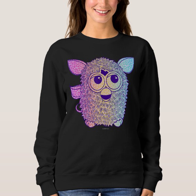 Furby Gradient Portrait Sweatshirt (Front)