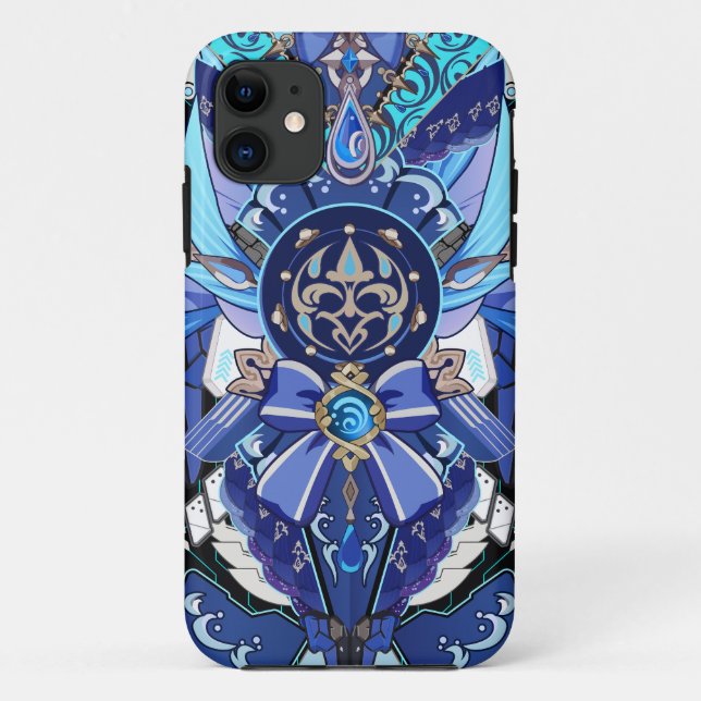 Furina Mecha Genshin Impact Case-Mate iPhone Case (Back)
