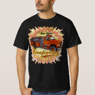 Furious Firetruck firefighter T-Shirt