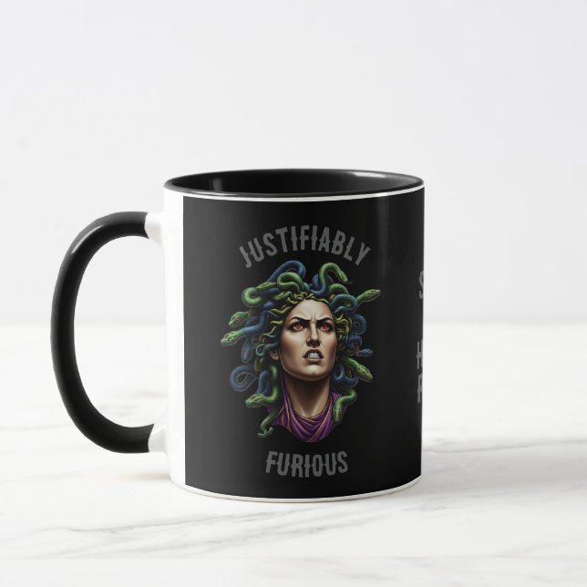 Furious Medusa Mug (Left)