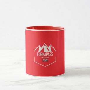 Furka Pass Switzerland Mug