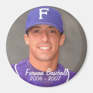 Furman Mug Shots 2006 009, Furman Baseball , 20... Magnet