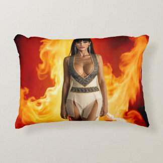 Furnace Goddess accent cushion