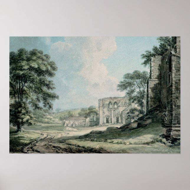 Furness Abbey, Lancashire Poster (Front)