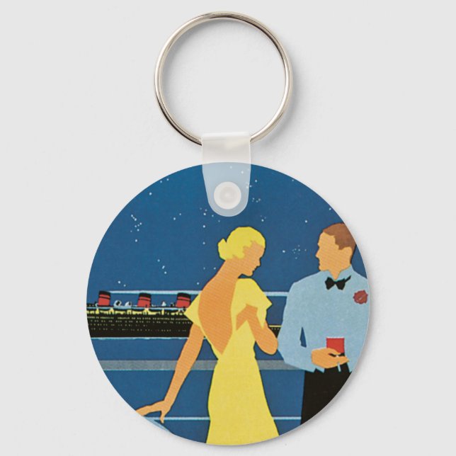 Furness ~ Queen of Bermuda Key Ring (Front)