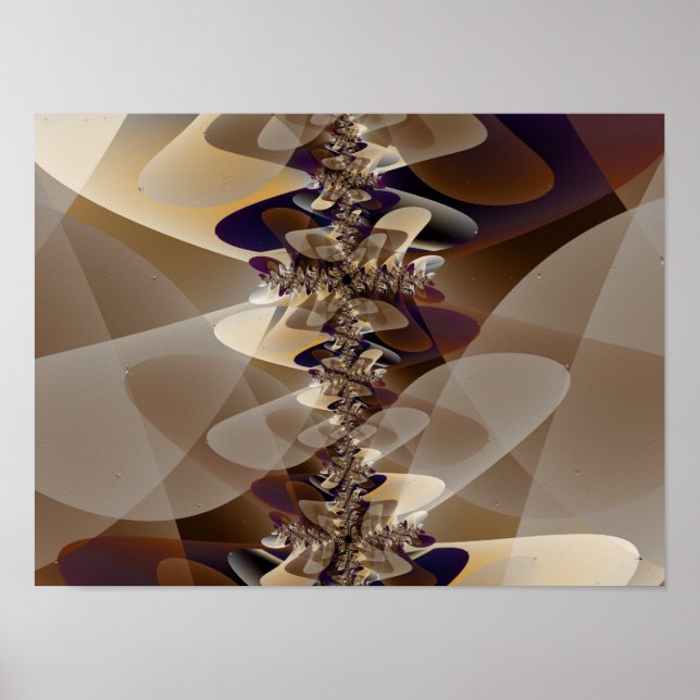 Furniture 2 Fine Fractal Art Poster (Front)