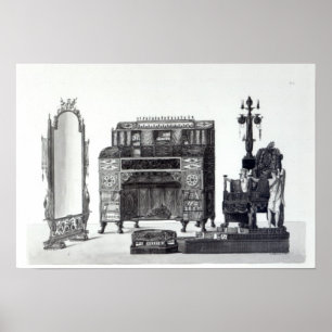 Furniture in the Grecian Style Poster